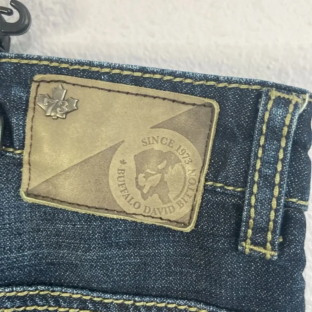 Buffalo David Button Men Six Basic The Since 1973 Straight Leg Jeans Size 40
